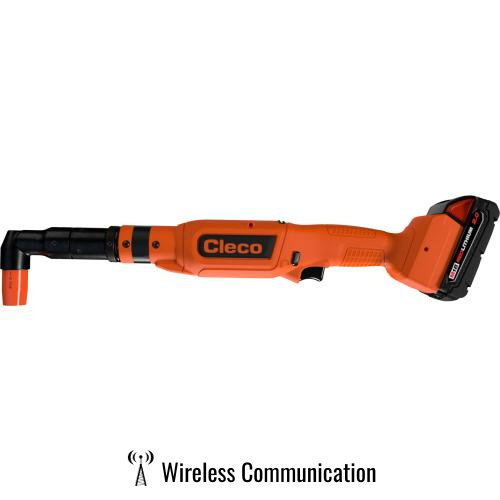 Cleco CLBAW083 | CellClutch | Wireless Communication | Shut-Off Clutch | Cordless Angle Nutrunner