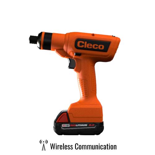 Cleco CLBPW04Q | CellClutch | Wireless Communication | Shut-Off Clutch | Cordless Pistol Screwdriver
